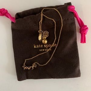 Kate Spade “Mrs” Necklace